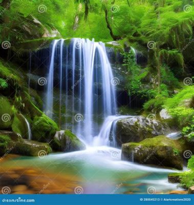 The Enchanted Waterfall A Mystical Symphony Embracing Tranquil Melodies and Uplifting Harmonies